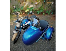 Sidecar Honda Monkey Blue Edition